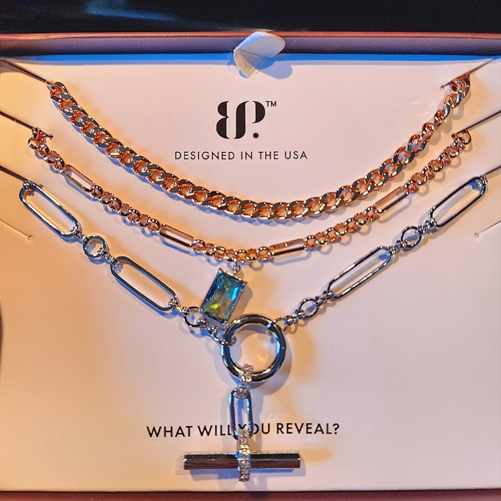 Ring Bomb Party Luxe Layers Necklace